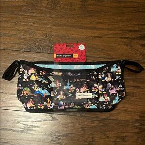 NWT Disney Black Stroller Organizer with Character Design